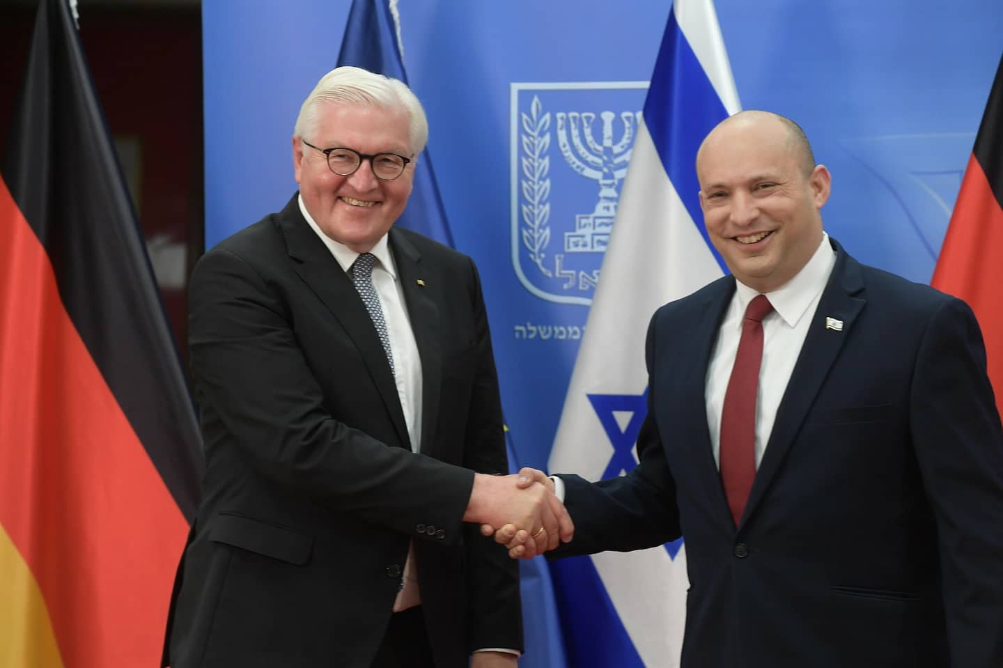 Bundespräsident Steinmeier und Premierminister Bennett